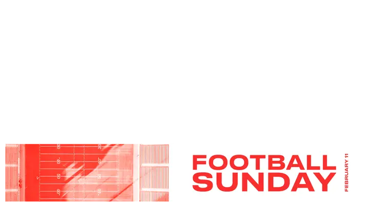 Football Sunday: lower third 2