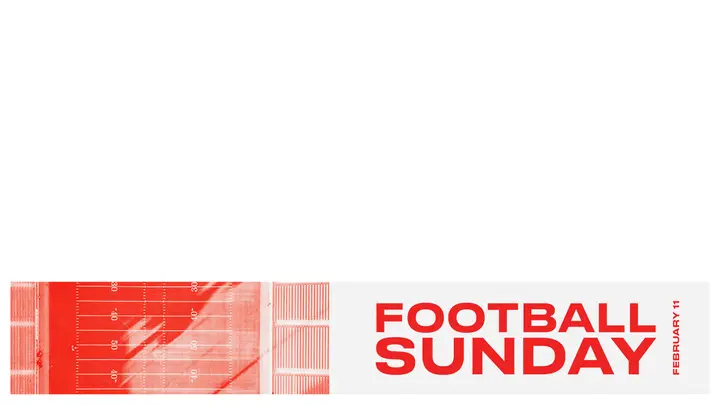 Football Sunday: lower third 1