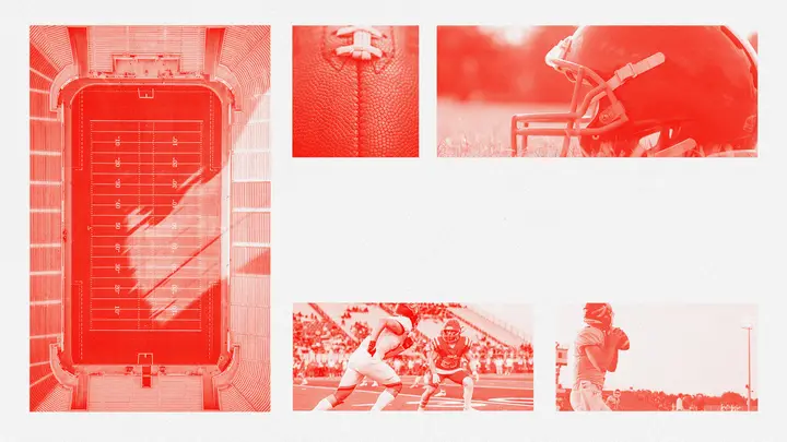 Football Sunday: HD slide · blank
