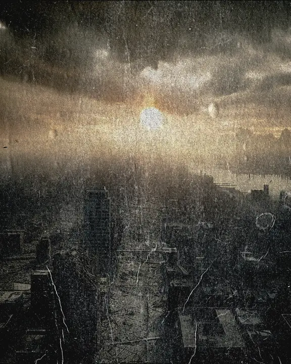 End Times: social post · blank