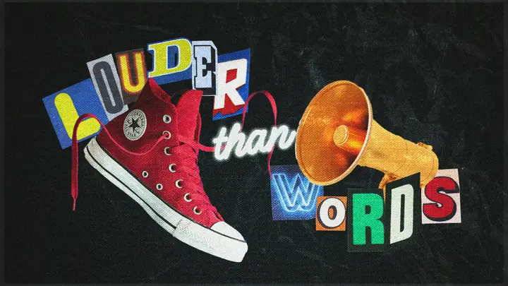 Louder Than Words: 4K slide