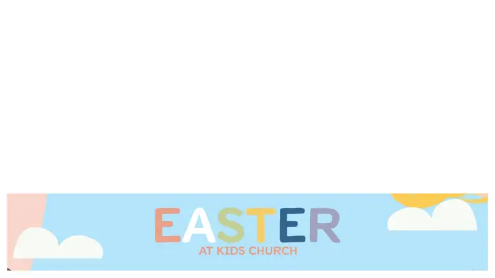 Easter Kids: lower third