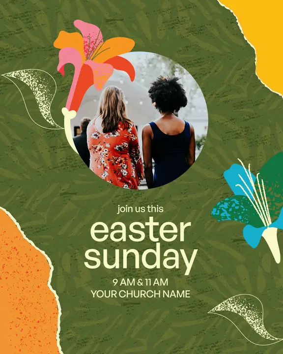 Vibrant Easter Collection: social post 1