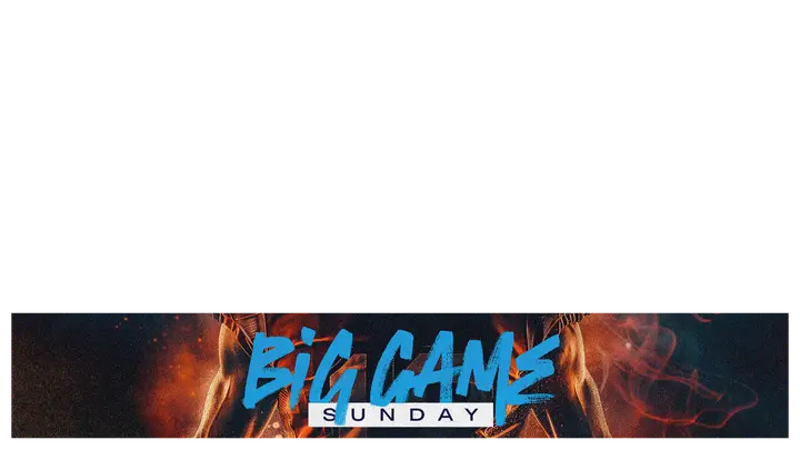 Big Game Sunday: lower third