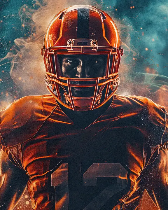 Big Game Sunday: social post · blank