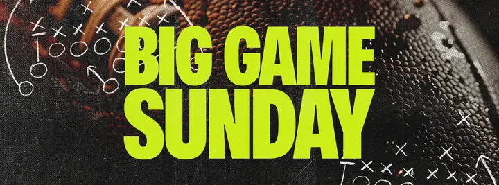 Big Game Sunday: facebook cover