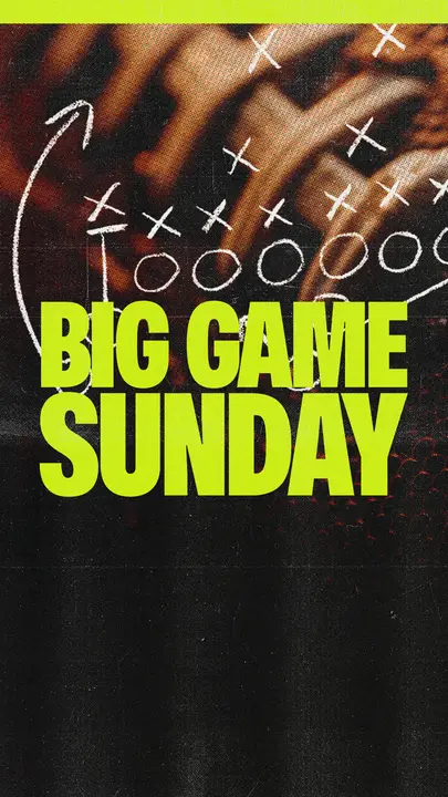Big Game Sunday: story