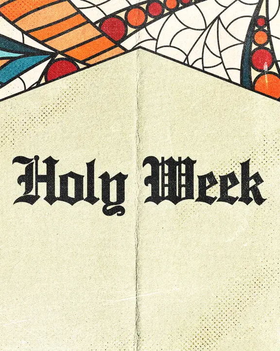 Holy Week: social post