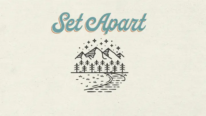 Set Apart: 4K slide 3 · blank