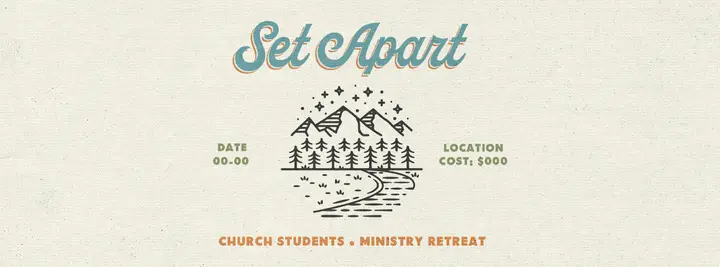 Set Apart: facebook cover