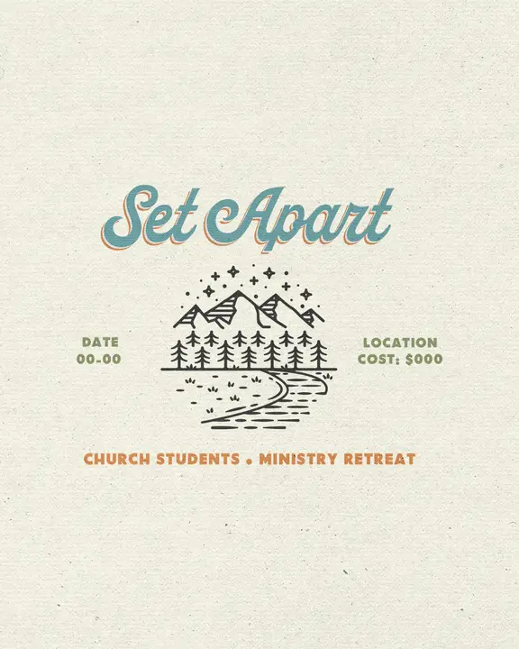 Set Apart: social post