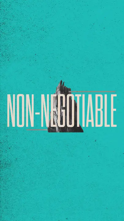 Non-Negotiable: story