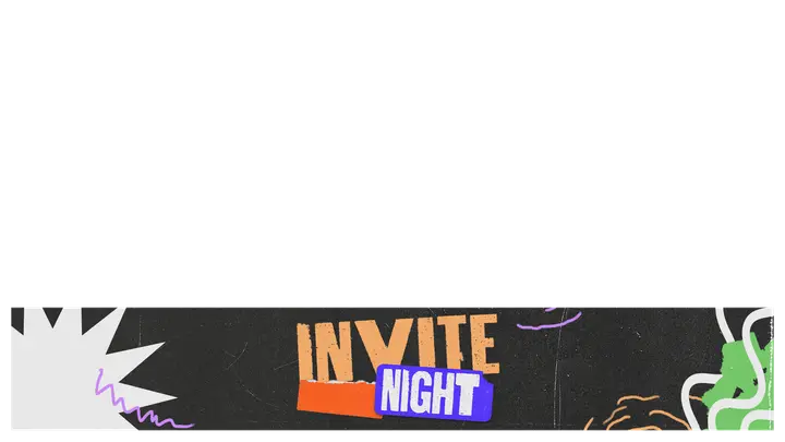 Invite Night: lower third