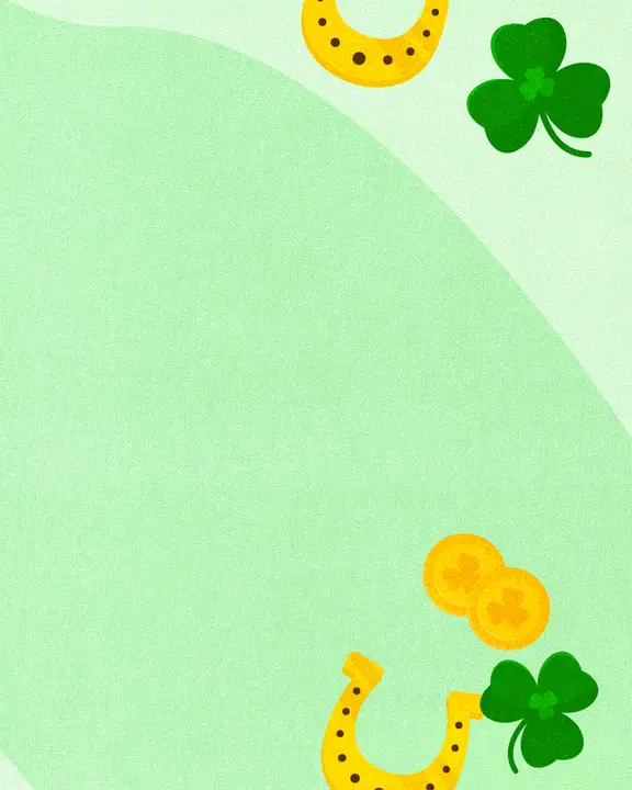 St. Patricks Day: social post · blank