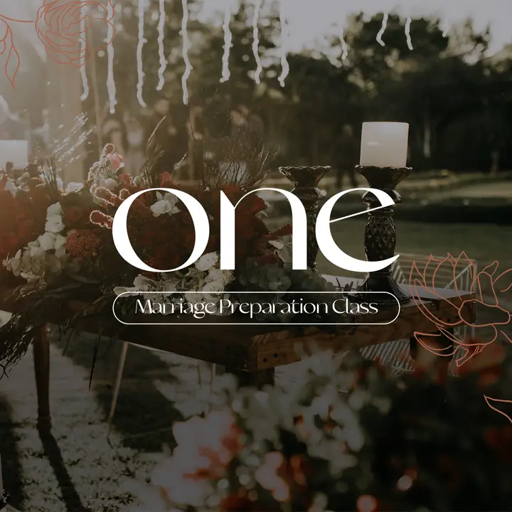 One – Marriage Preparation Class: social post