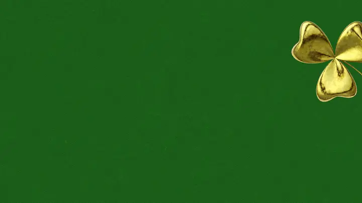St. Patricks Day: HD slide · blank