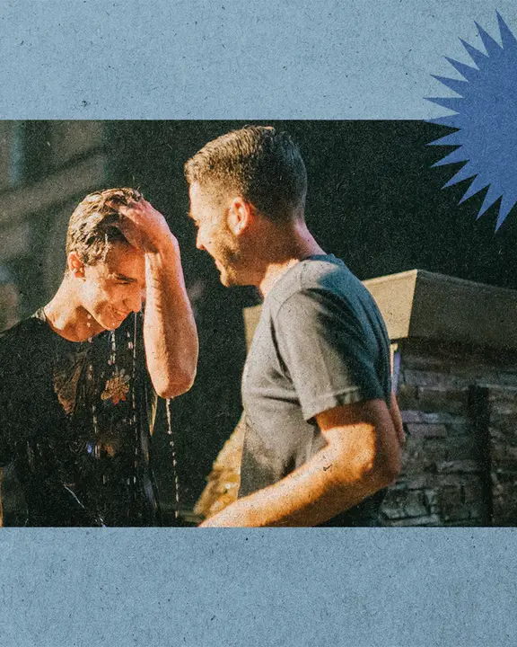 Baptism Sunday: social post · blank