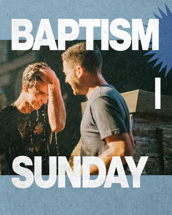Baptism Sunday: social post