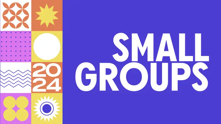 Small Groups: HD slide