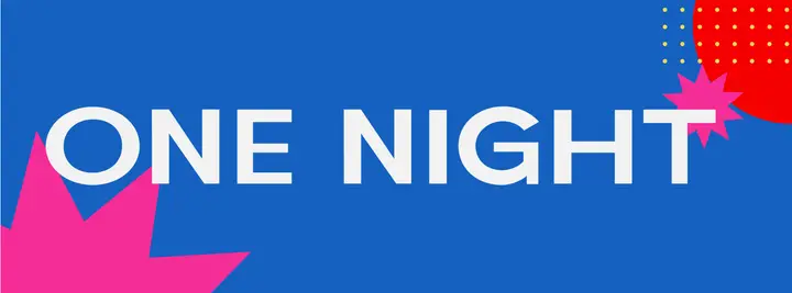 One Night: facebook cover