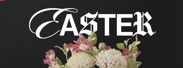 Easter: facebook cover