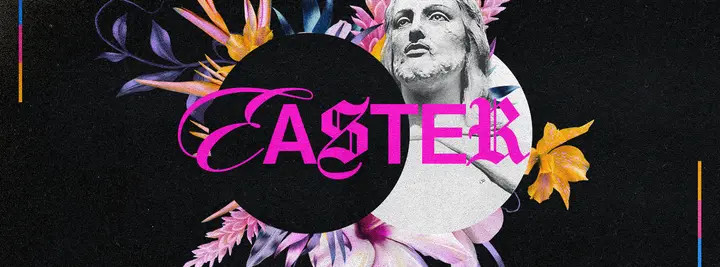 Easter: facebook cover