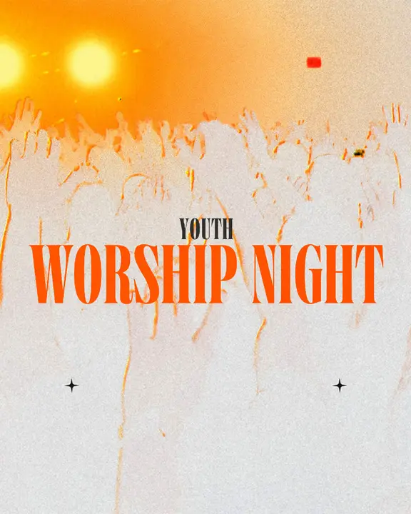 Youth Worship Night: social post