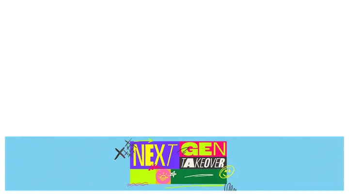 Next Gen Takeover: lower third
