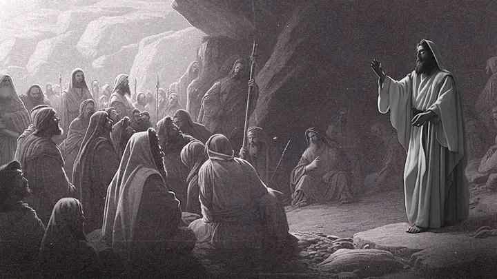 The Last Days According To Jesus: 4K slide · blank