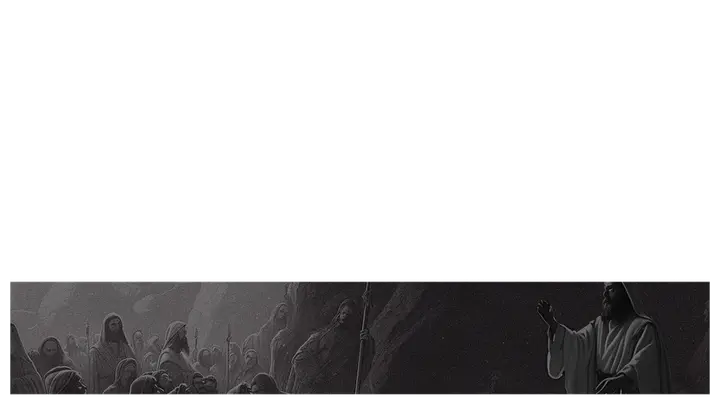 The Last Days According To Jesus: lower third · blank