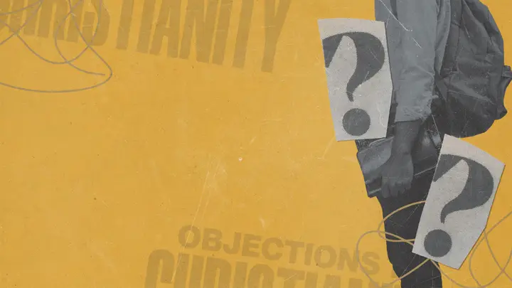 Objections To Christianity: 4K slide · blank