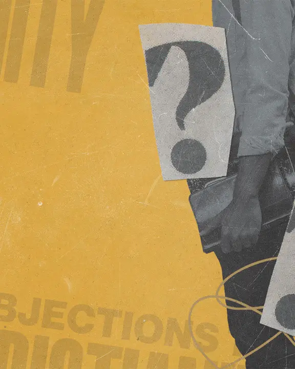 Objections To Christianity: social post · blank