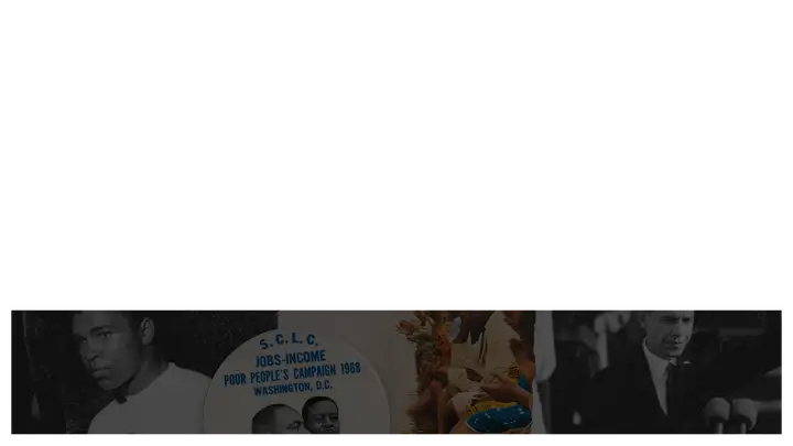 Black History Month: lower third · blank