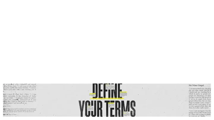 Define Your Terms: lower third