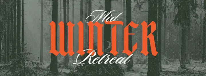 Mid Winter Retreat: facebook cover