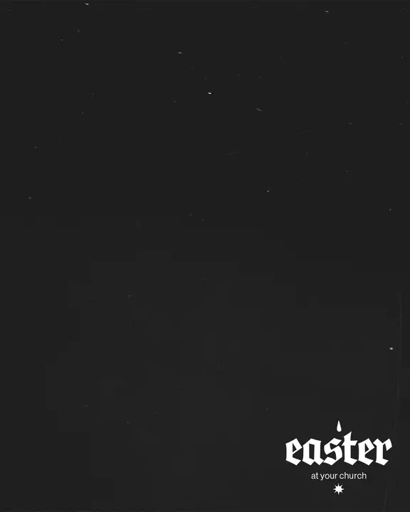 Easter Gothic Collection: social post · blank