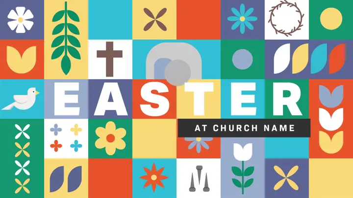 Illustrative Easter: 4K slide