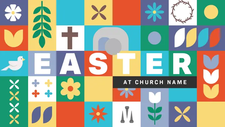 Illustrative Easter: HD slide