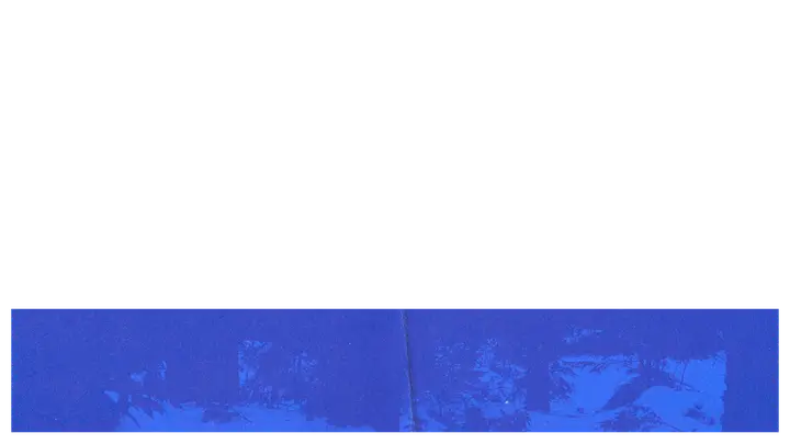 Winter Retreat: lower third · blank