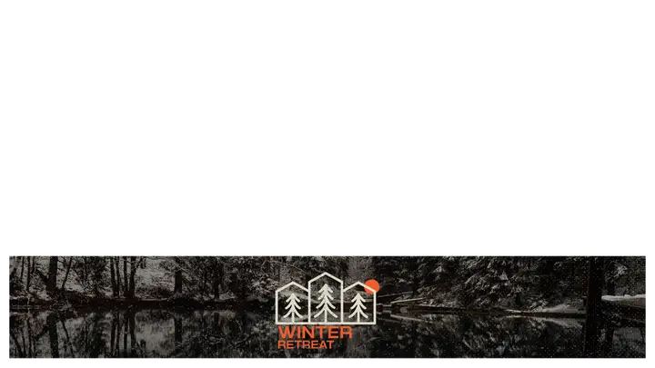 Winter Retreat: lower third
