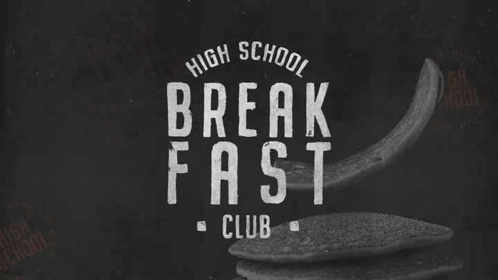 High School Breakfast Club: 4K slide
