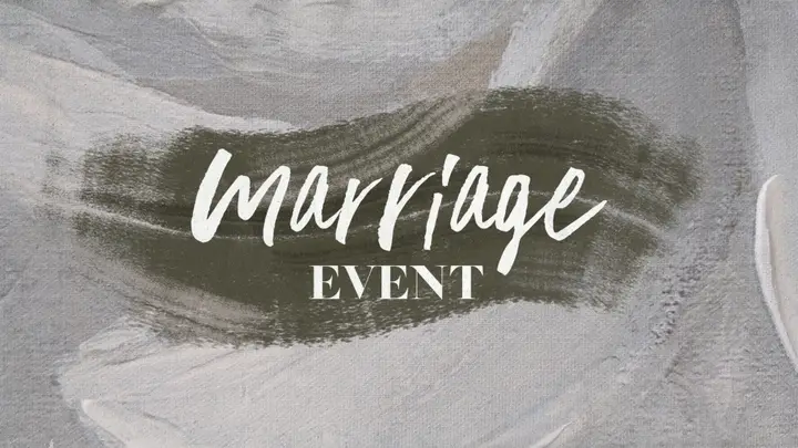 Marriage Event: 4K slide