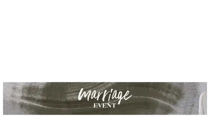 Marriage Event: lower third