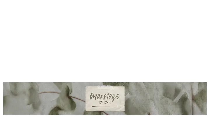Marriage Event: lower third