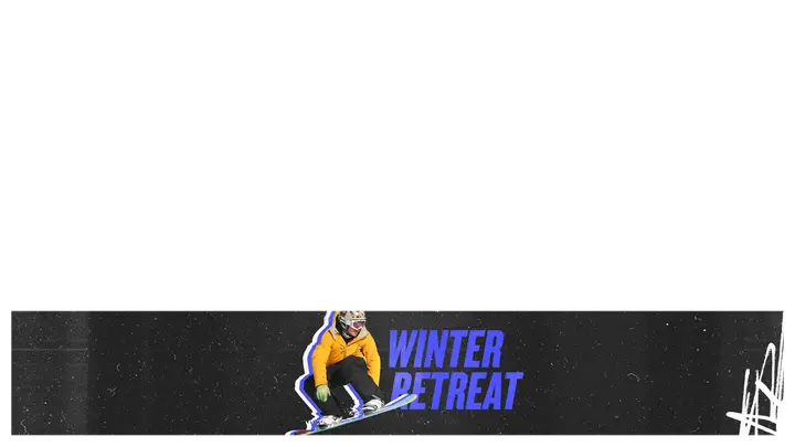 Winter Retreat: lower third
