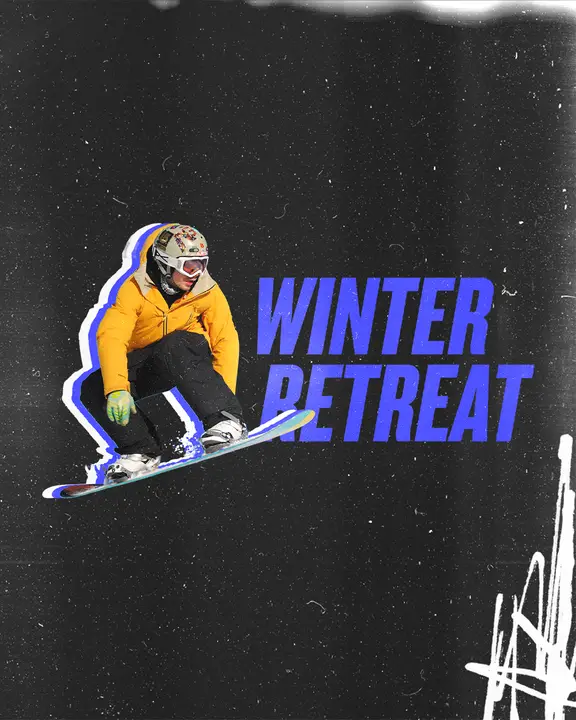 Winter Retreat: social post