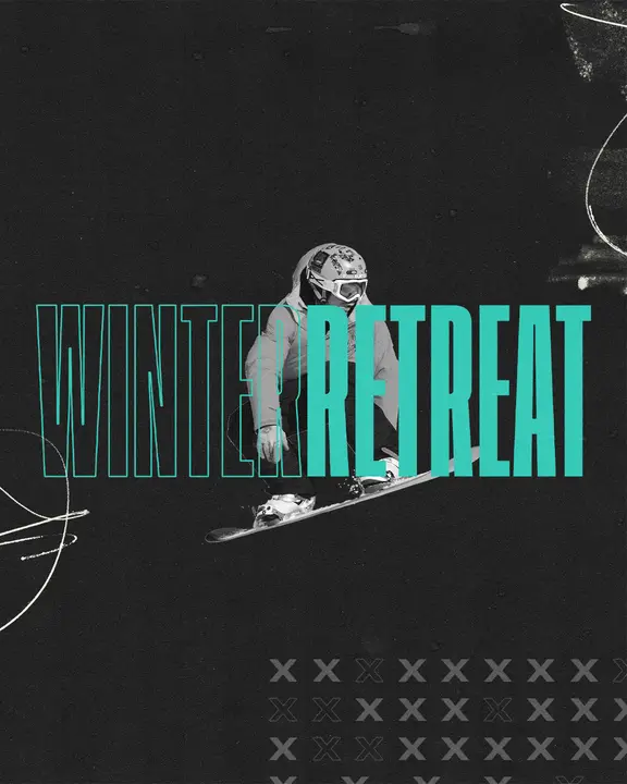Winter Retreat: social post
