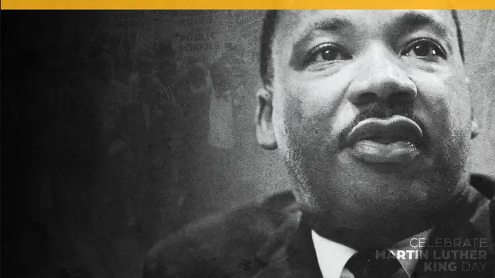 Martin Luther King Jr.: 4K slide · blank