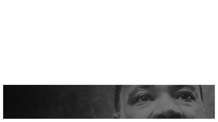 Martin Luther King Jr.: lower third · blank