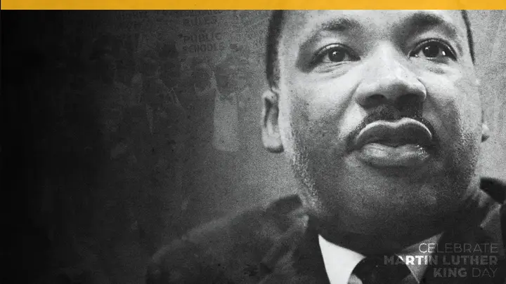 Martin Luther King Jr.: HD slide · blank